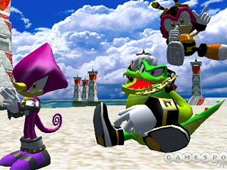 Sonic Heroes Chaotix GIF - Sonic Heroes Chaotix Team Blast