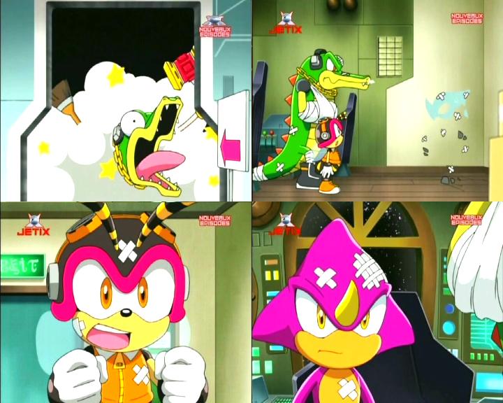  Information about Knuckles Chaotix and the Sonic X  cartoon