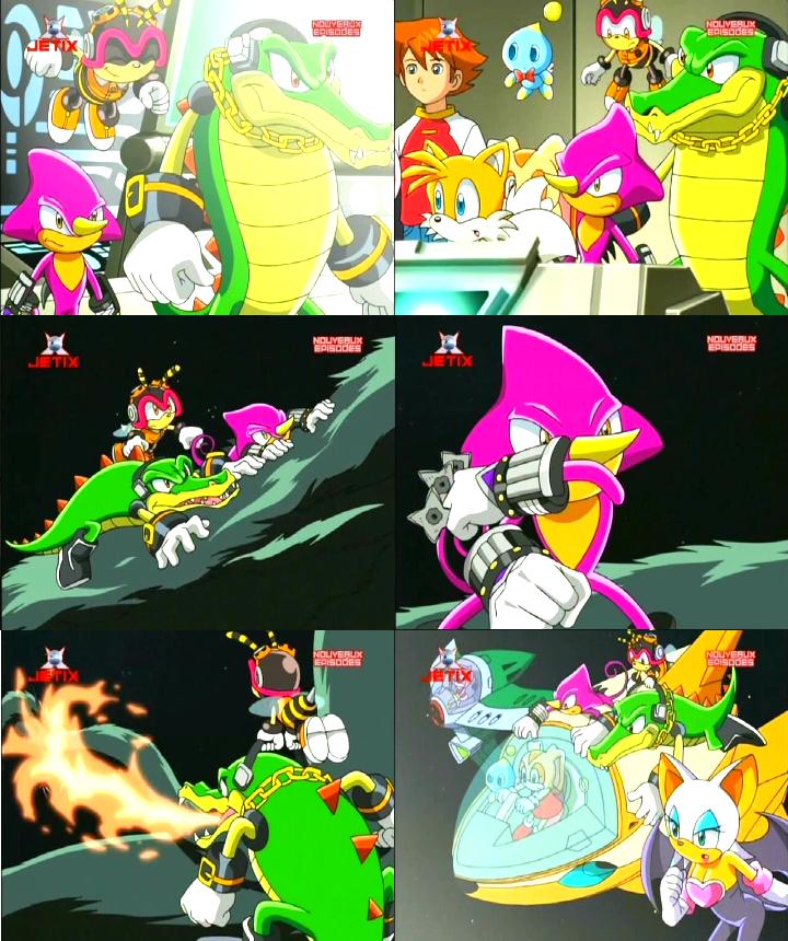  Information about Knuckles Chaotix and the Sonic X  cartoon