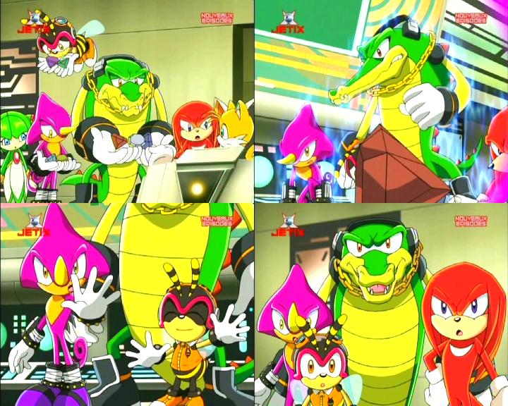  Information about Knuckles Chaotix and the Sonic X  cartoon